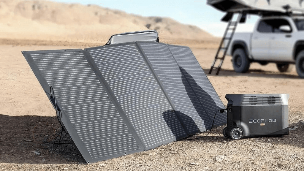 Panneau solaire pliable ecoflow
